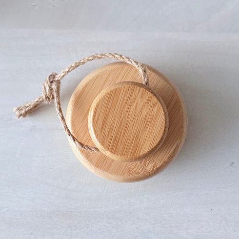 Round Dry Body Brush with String - Sisal